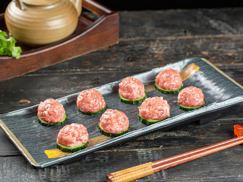 重庆崽儿火锅特色菜品：肉丸